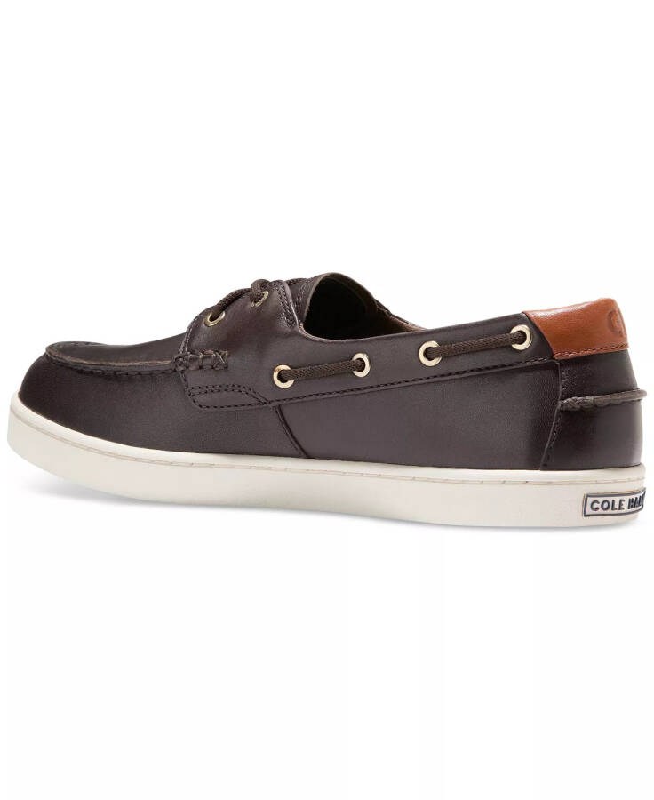 Men's Nantucket Boat Shoe Dark Chocolate / Ivory - 3