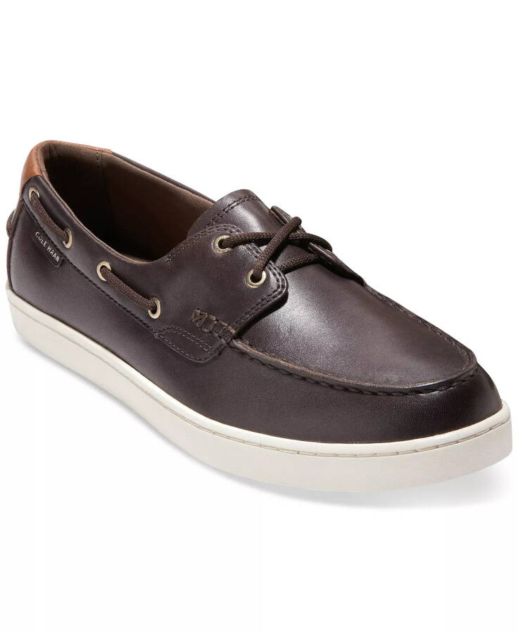 Men's Nantucket Boat Shoe Dark Chocolate / Ivory - 6