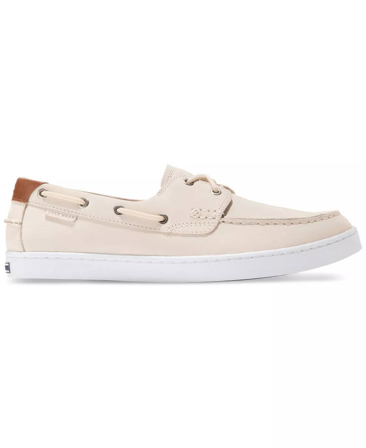 Men's Nantucket Boat Shoe Whitecap Grey Nubuck / Optic White - 2