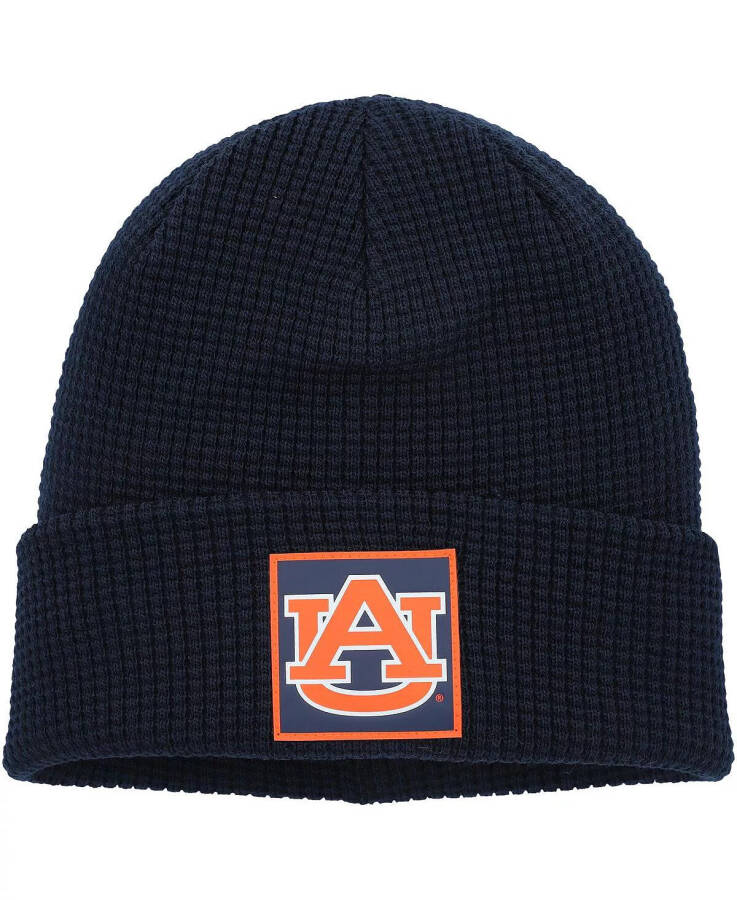 Men's Navy Auburn Tigers Gridiron Cuffed Knit Hat Navy - 1