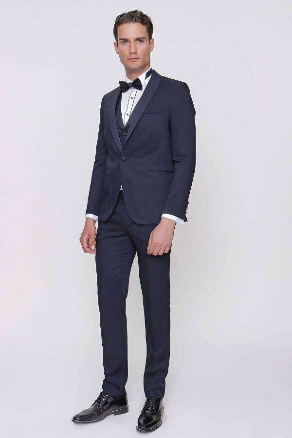 Men's Navy Blue Santorini Ceremony Suit - 1