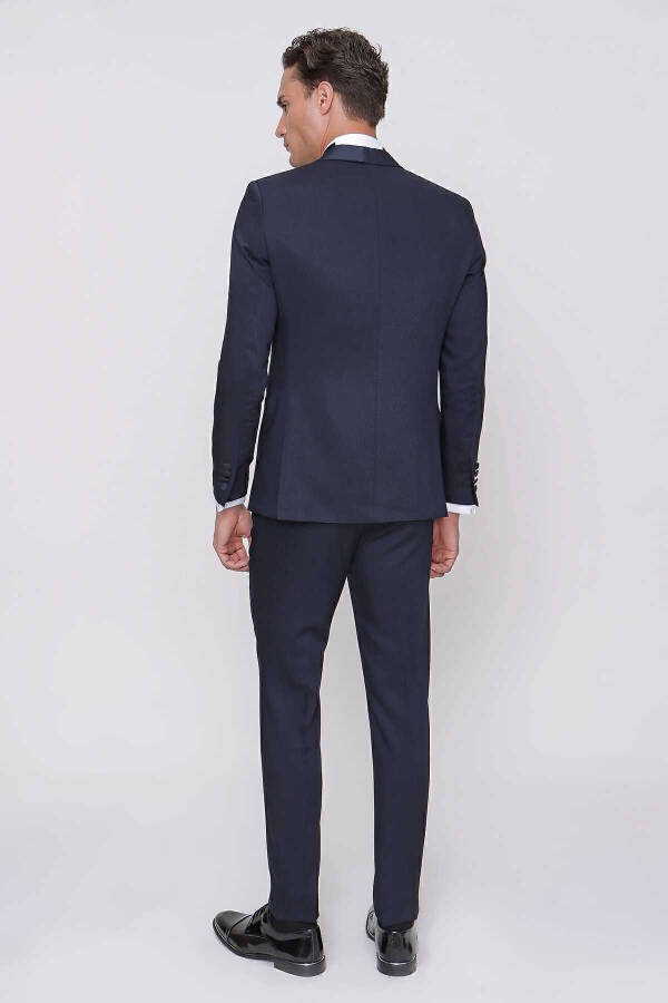 Men's Navy Blue Santorini Ceremony Suit - 7