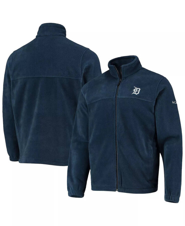 Men's Navy Detroit Tigers Full-Zip Flanker Jacket Navy - 1