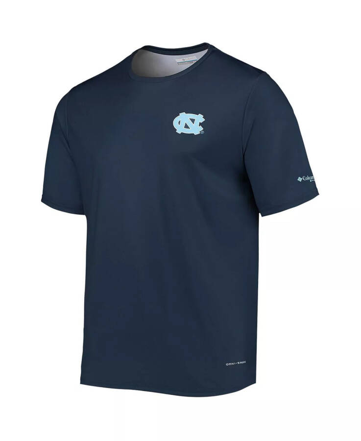 Men's Navy North Carolina Tar Heels Terminal Tackle Omni-Shade T-shirt Navy - 3