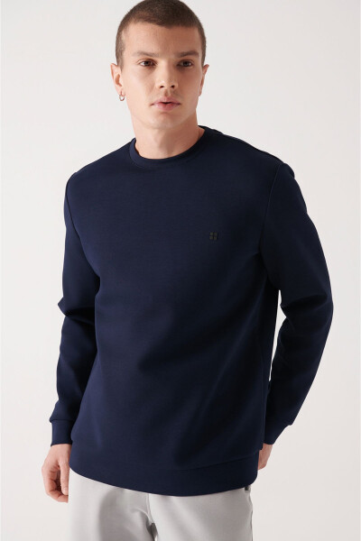 Men's Navy Sweatshirt - 1