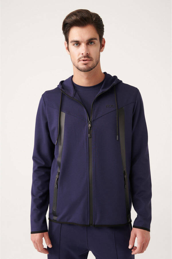 Men's Navy Sweatshirt - 6