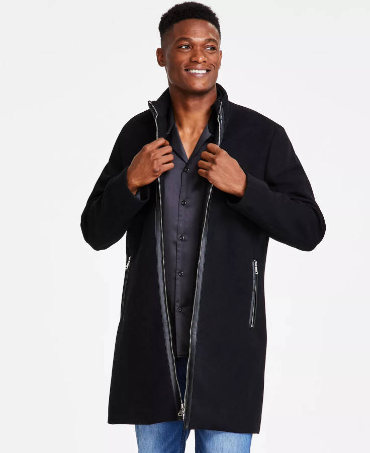 Men's Neo Coat, Created for Macy's Deep Black - 4