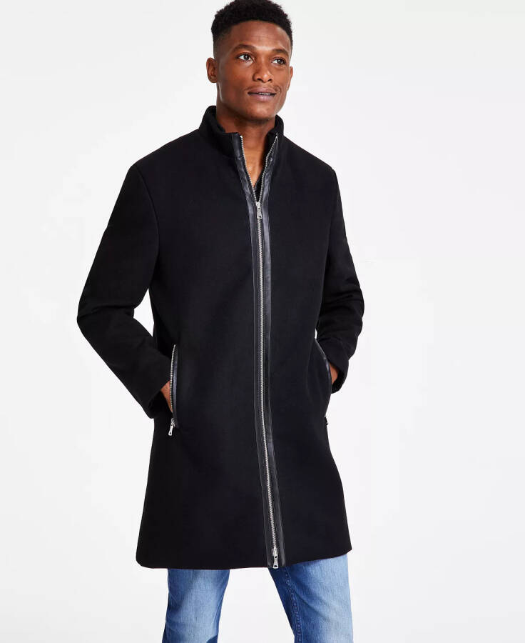 Men's Neo Coat, Created for Macy's Deep Black - 6