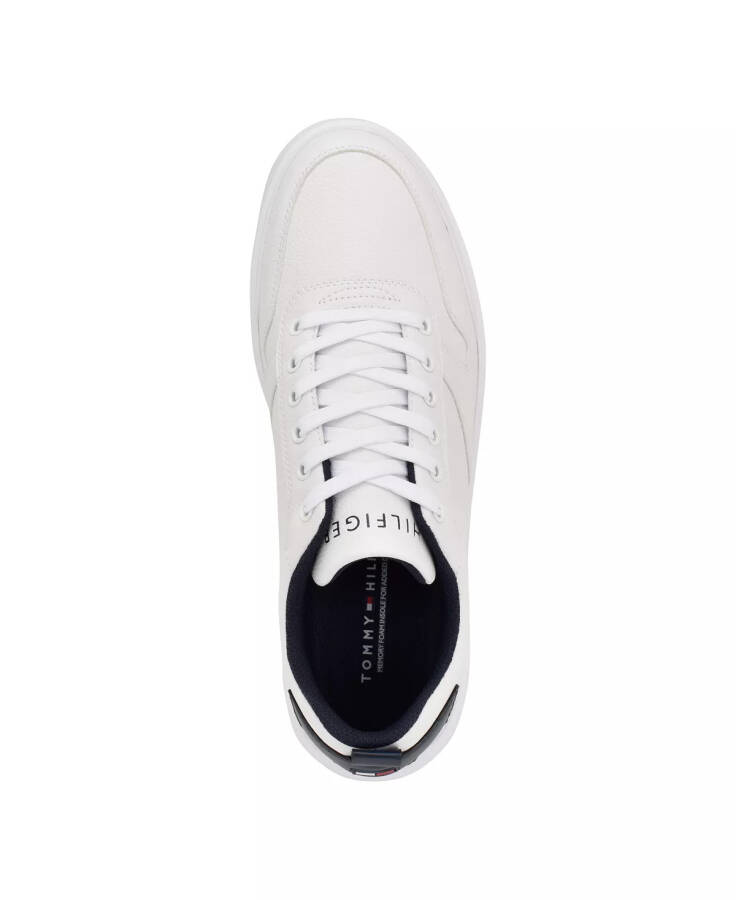 Men's Nevo Casual Lace Up Sneakers White, Navy - 4