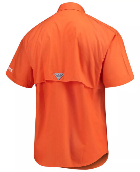 Men's Orange Clemson Tigers Bonehead Short Sleeve Shirt Orange - 4