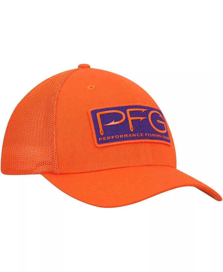 Men's Orange Clemson Tigers PFG Hooks Flex Hat Orange - 4