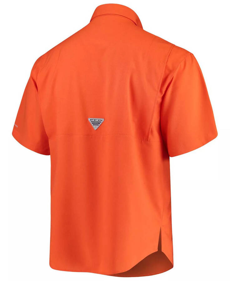 Men's Orange Clemson Tigers Tamiami Shirt - 2