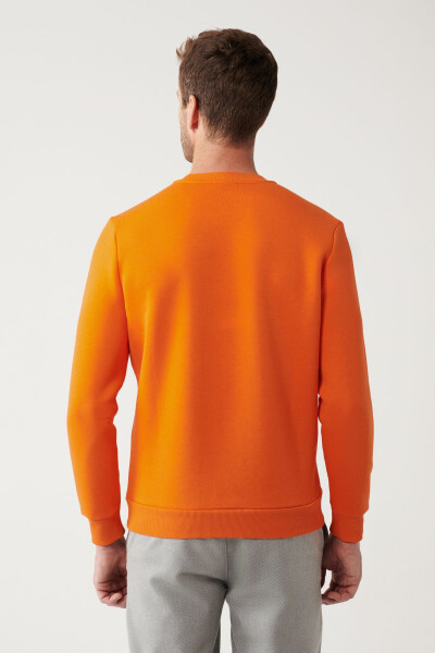 Men's Orange Sweatshirt - 10