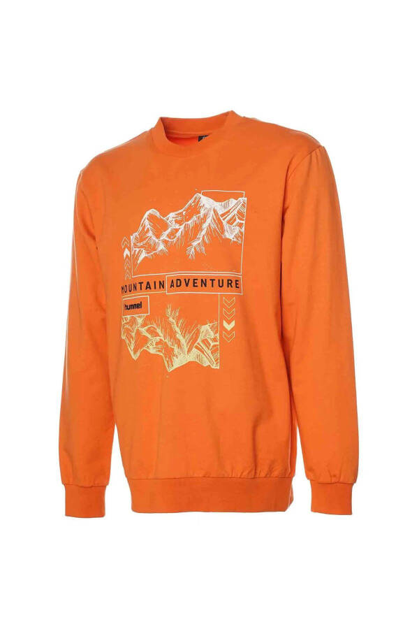 Men's Orange Sweatshirt 921964-981 - 4