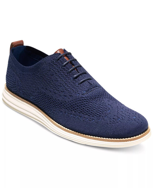 Men's Original Grand Stitchlite Wingtip Oxfords Navy - 1