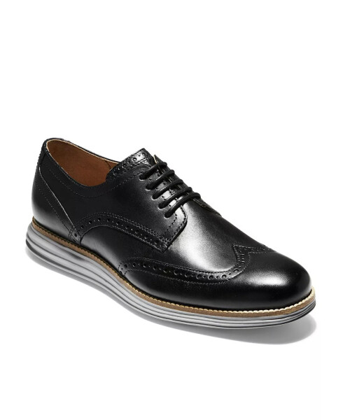 Men's Original Grand Wing Oxfords Black/Ironstone - 1