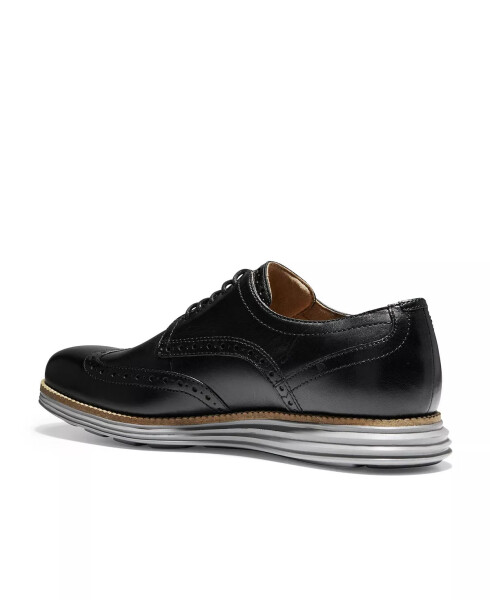 Men's Original Grand Wing Oxfords Black/Ironstone - 3