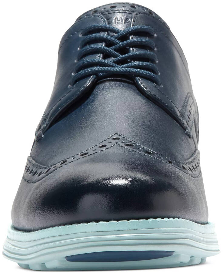 Men's ØriginalGrand Lace-Up Wingtip Oxford Shoes Blue Wing Teal/cloud Blue - 6