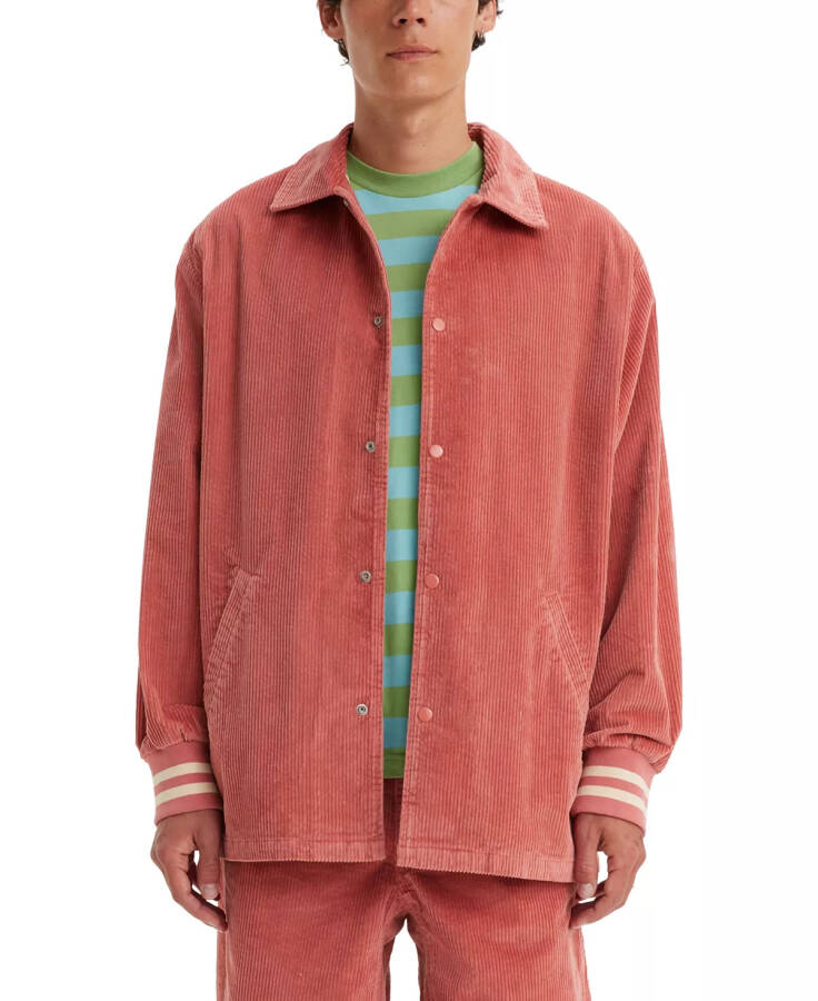 Men's Oversized-Fit Coaches Skate Jacket Dusty Ceda - 1