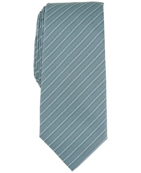 Men's Ozark Stripe Tie, Created for Modazone Mint - 1