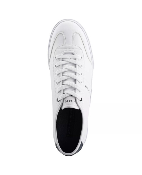 Men's Pandora Lace Up Low Top Sneakers Navy, White - 7