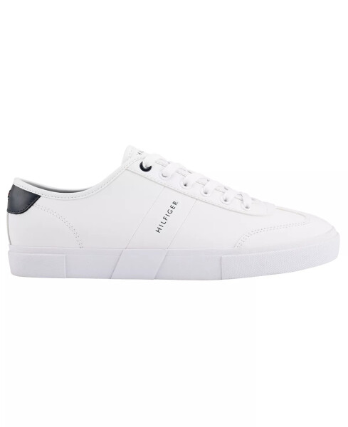 Men's Pandora Lace Up Low Top Sneakers White, Navy - 2