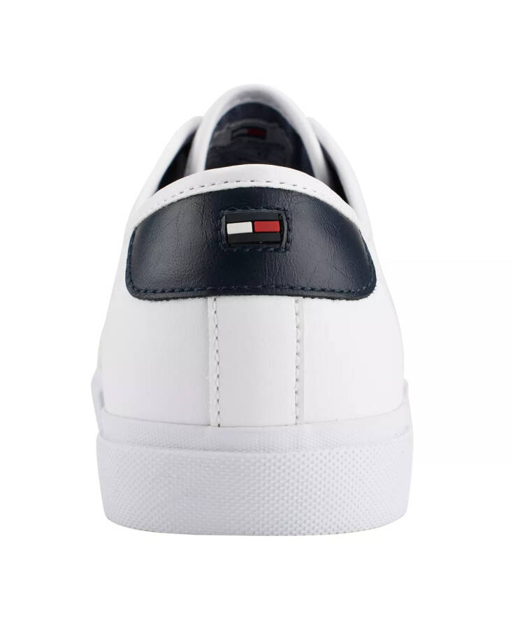 Men's Pandora Lace Up Low Top Sneakers White, Navy - 6