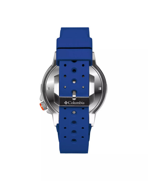 Men's Peak Patrol Florida Silicone Strap Watch 45mm Blue - 3