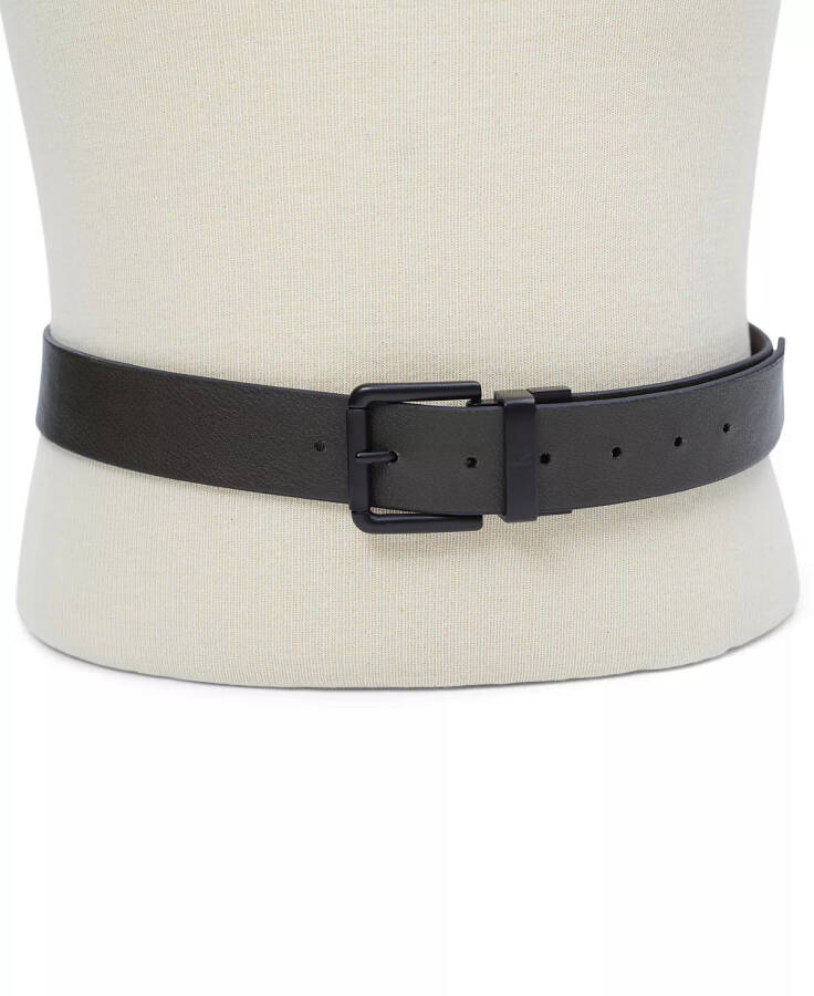 Men's Pebble Grain Reversible Jean Belt Brown/Olive - 9