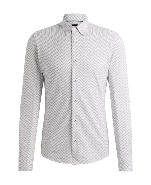 Men's Performance Slim-Fit Dress Shirt White - 2