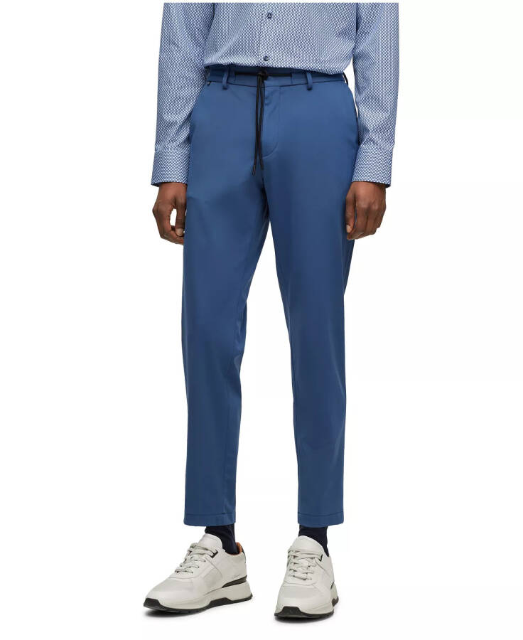 Men's Performance Slim-Fit Trousers Open Blue - 1