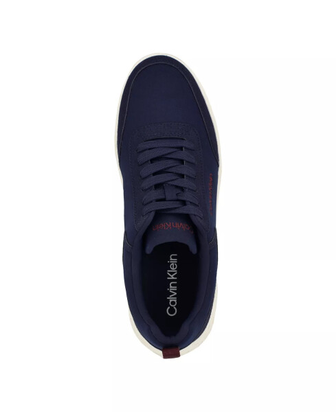 Men's Petey Lace-Up Casual Sneakers Dark Blue - 4