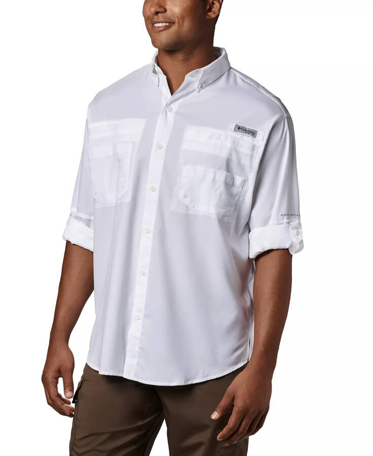 Men's PFG Tamiami II Long-Sleeve Shirt White - 3