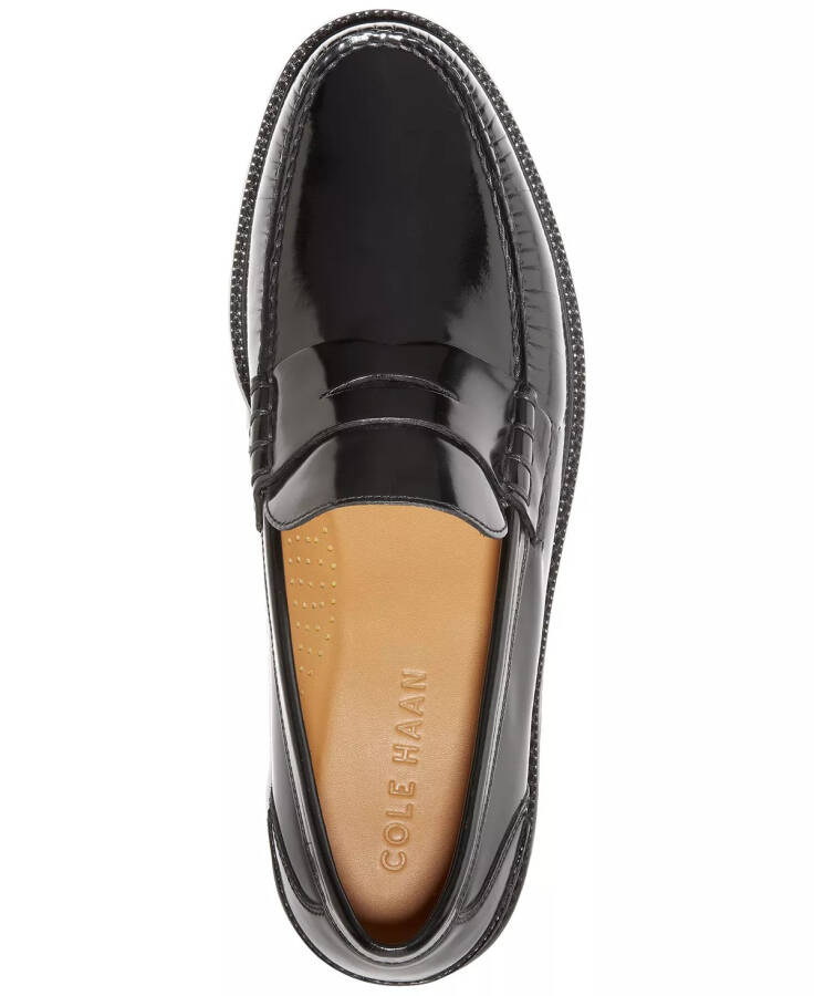 Men's Pinch Prep Slip-On Penny Loafers Black Brushoff - 5