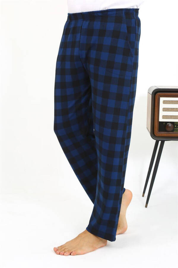 Men's Plaid Cotton Pajama Pants - 10