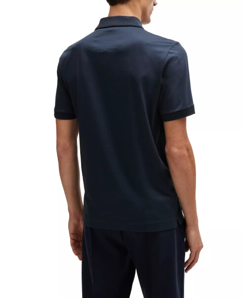 Men's Porsche Polo Shirt Dark Blue - 2