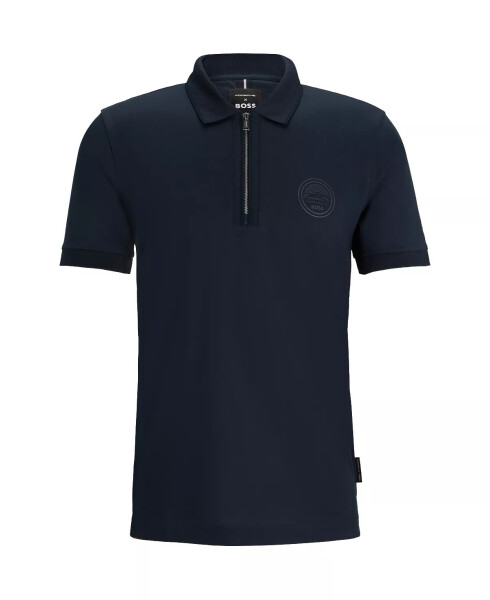 Men's Porsche Polo Shirt Dark Blue - 4