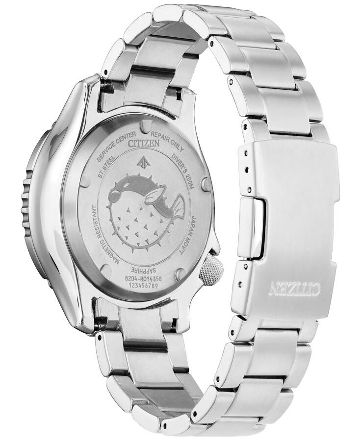 Men's Promaster Automatic Dive Silver-tone Stainless Steel Bracelet Watch, 44mm Silver-tone - 3