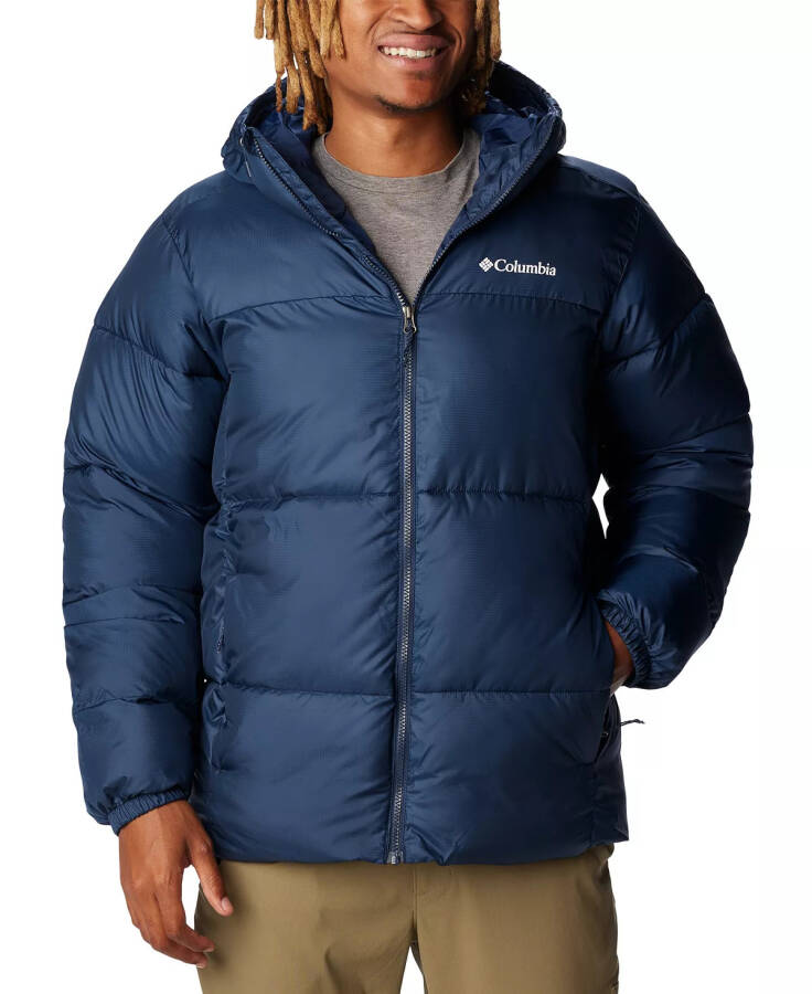 Men's Puffect Hooded Jacket Collegiate Navy - 1