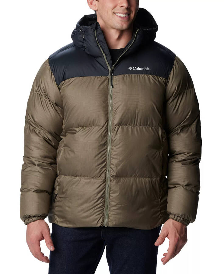 Men's Puffect Hooded Jacket Stone Green, Bl - 1