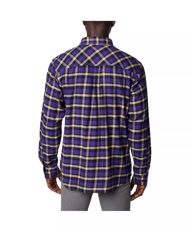 Men's Purple Washington Huskies Flare Gun Flannel Long Sleeve Shirt Purple - 3