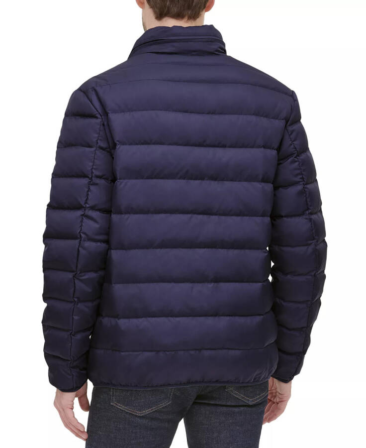 Men's Quilted Zip-Front Jacket - Navy - 5