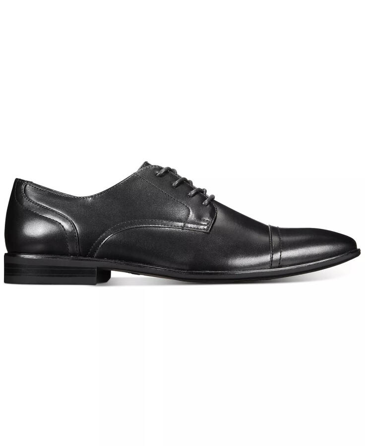 Men's Quincy Cap-Toe Lace-Up Shoes, Created for Modazone Black - 2