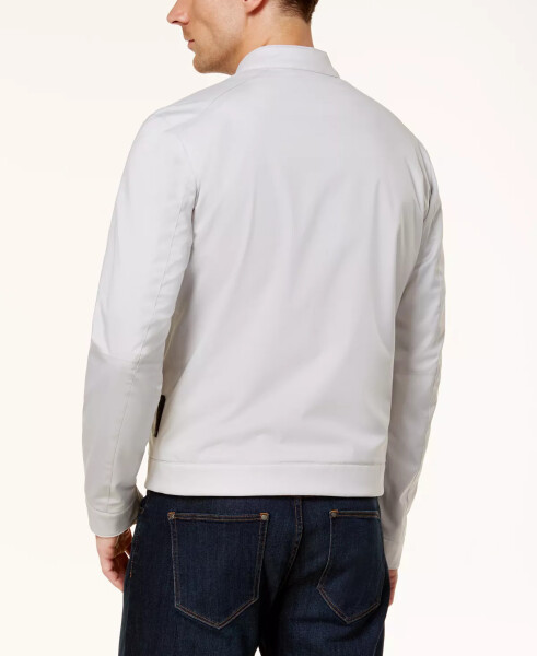 Men's Racer Jacket Pearl Grey - 4