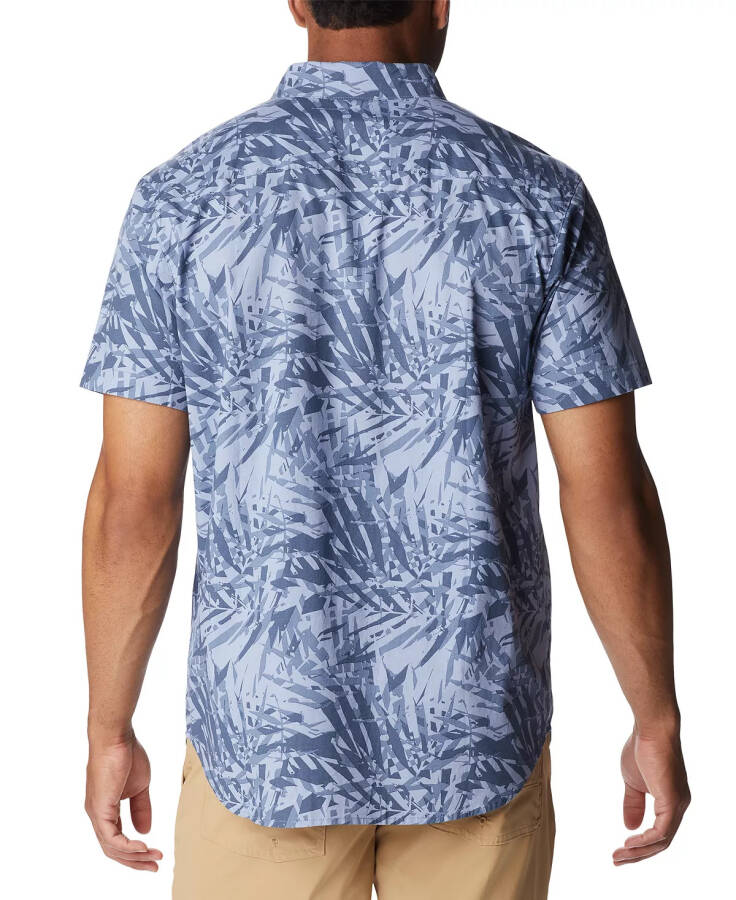 Men's Rapid Rivers Printed Short Sleeve Shirt Bluestone Dye - 2