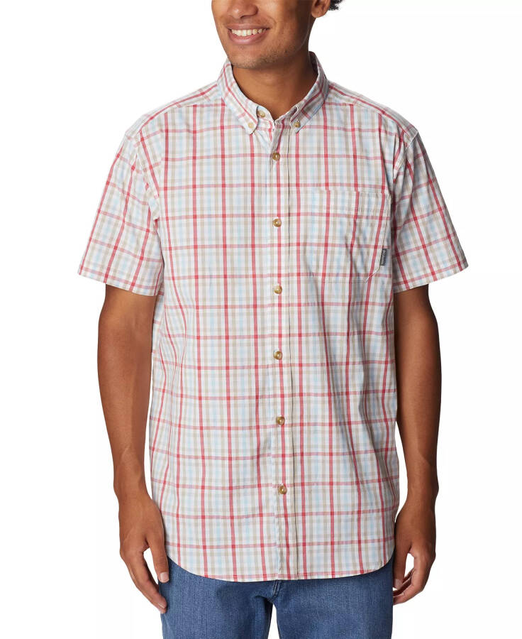 Men's Rapid Rivers Short Sleeve Shirt Sunset Red Mult - 1