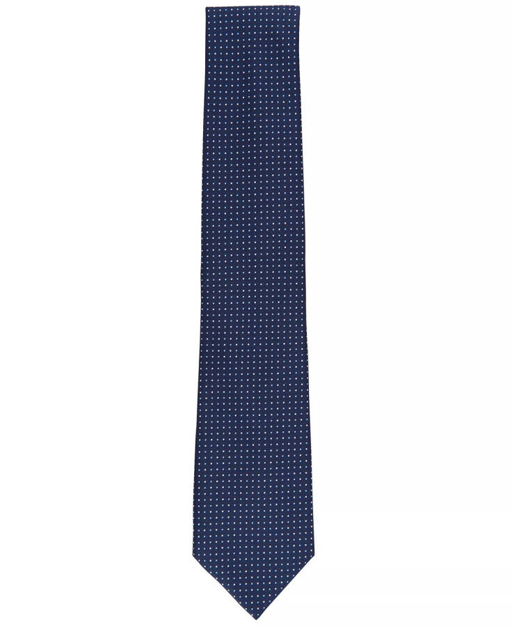 Men's Reade Dot Tie, Created for Macy's Navy - 2