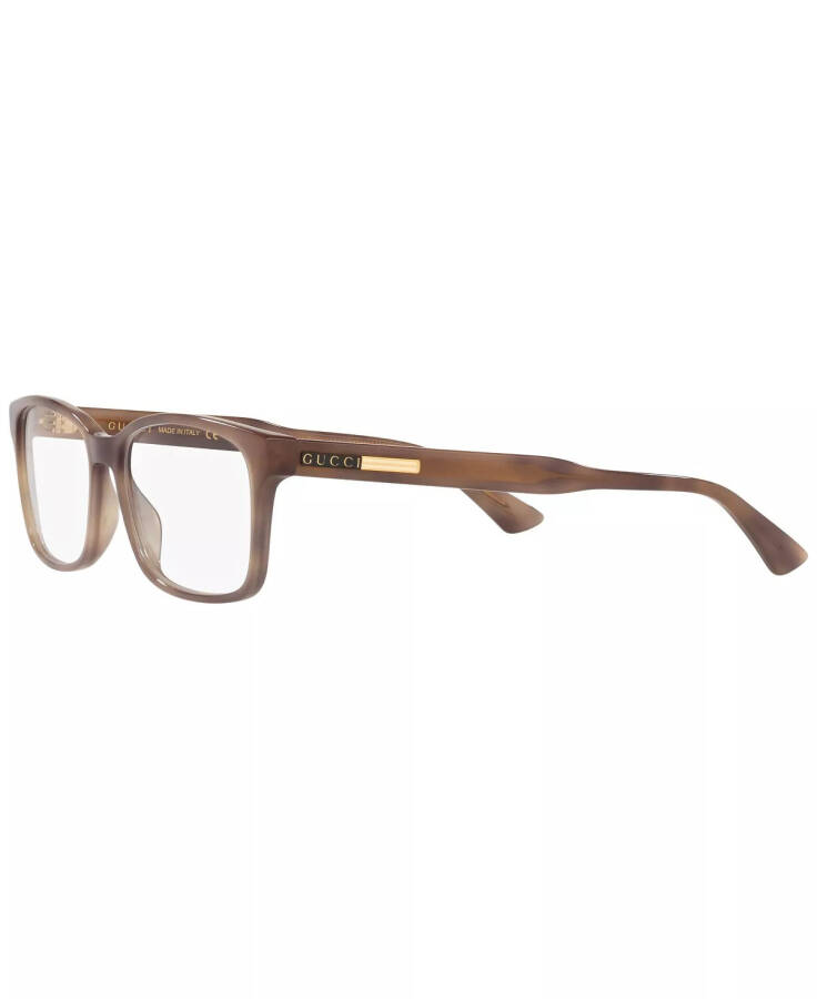 Men's Rectangle Eyeglasses GC001496 Tortoise Gray - 19