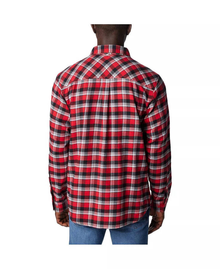 Men's Red Wisconsin Badgers Flare Gun Flannel Long Sleeve Shirt Red - 3