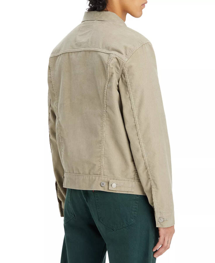 Men's Regular-Fit Corduroy Trucker Jacket Silt Cord - 2